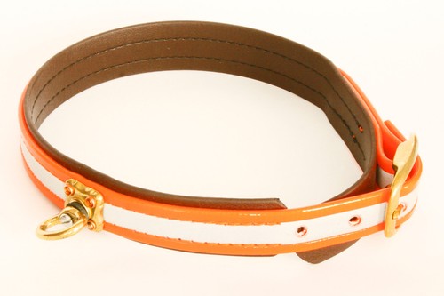 Angel For Pets Schweißhalsung - 38mm BioThane Hundehalsband Mit ClickLock Verschluss