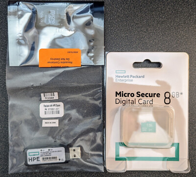 NEW HP HPE Dual 8GB microSD EM USB Kit 741281-003 870891-001 + 8GB microSD card