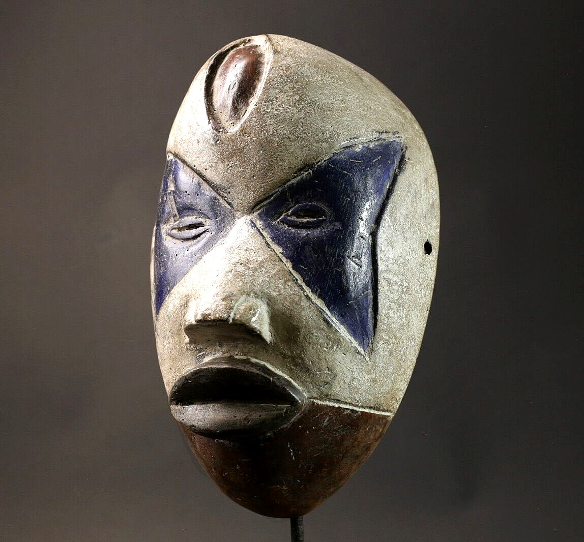 Máscara africana máscara de madera tallada a mano decoración máscara Igbo más...