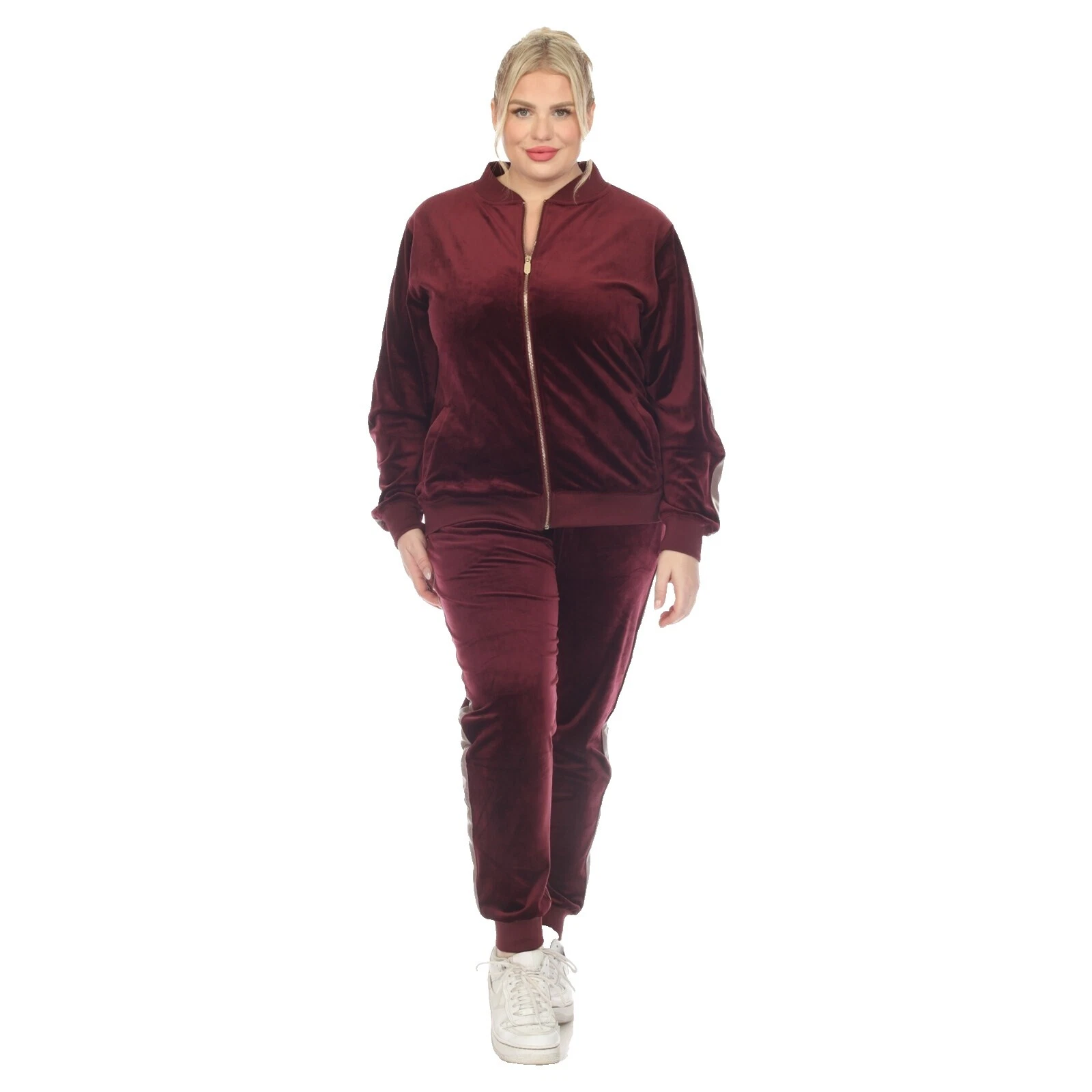 Polyester Plus Size Tracksuits & Sets for Women