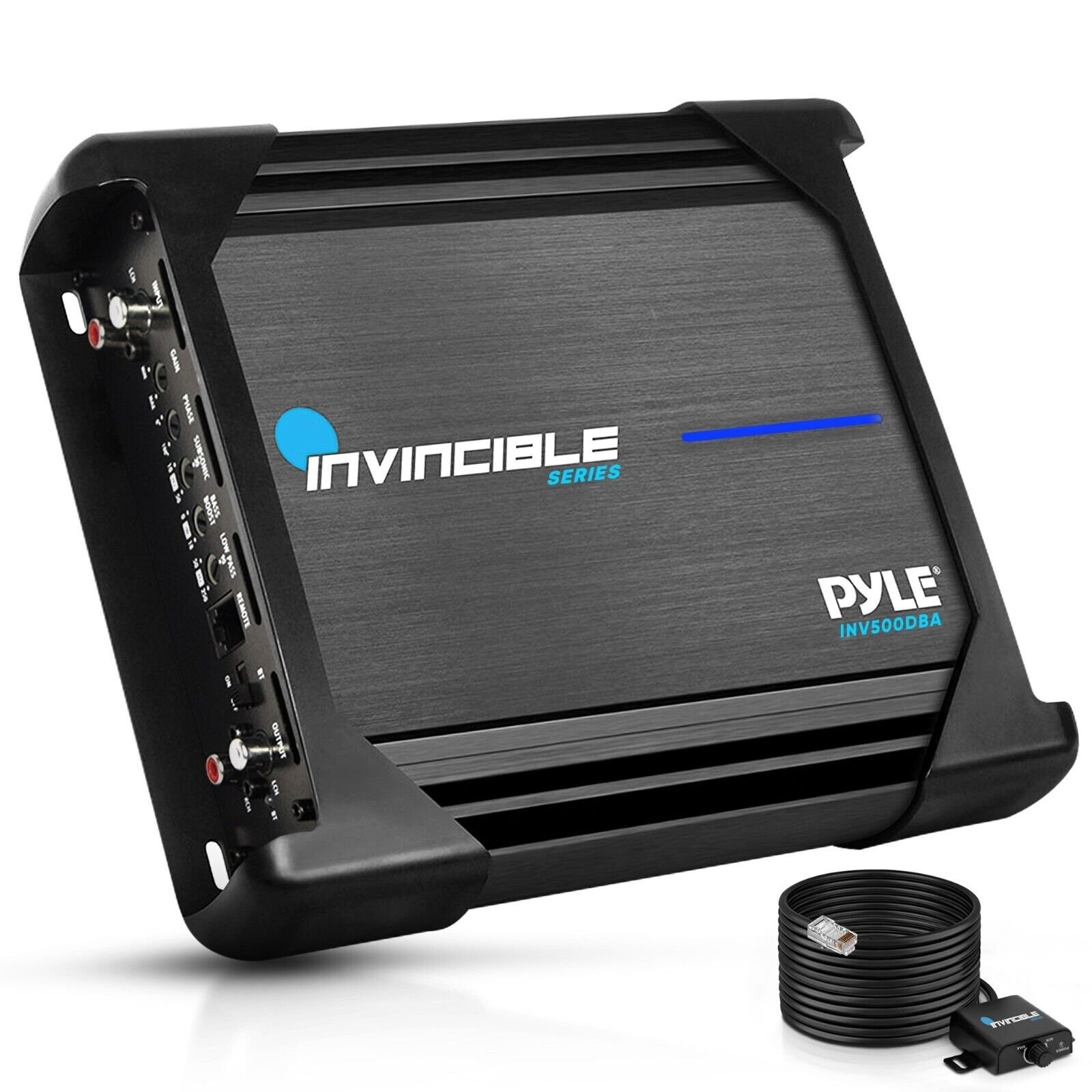 Pyle 1Ch 200W RMS 4Ohm Mono Max Mosfet Invincible Series Amplifier