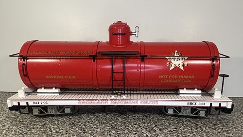 Coche tanque de agua Bachmann 98383 Brothers Circus escala G | Condition: Used