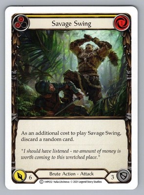 SAVAGE SWING (YELLOW) 1HP032 C FLESH AND BLOOD NM YULIA LITVINOVA''&
