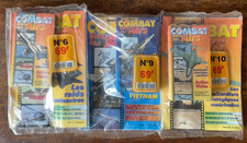 COMBAT DANS LES AIRS Lot 3 VHS N°6 9 10 Aviation Militaire Guerre Neuf