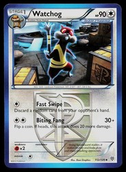 Watchog 112/135 Plasma Storm Uncommon