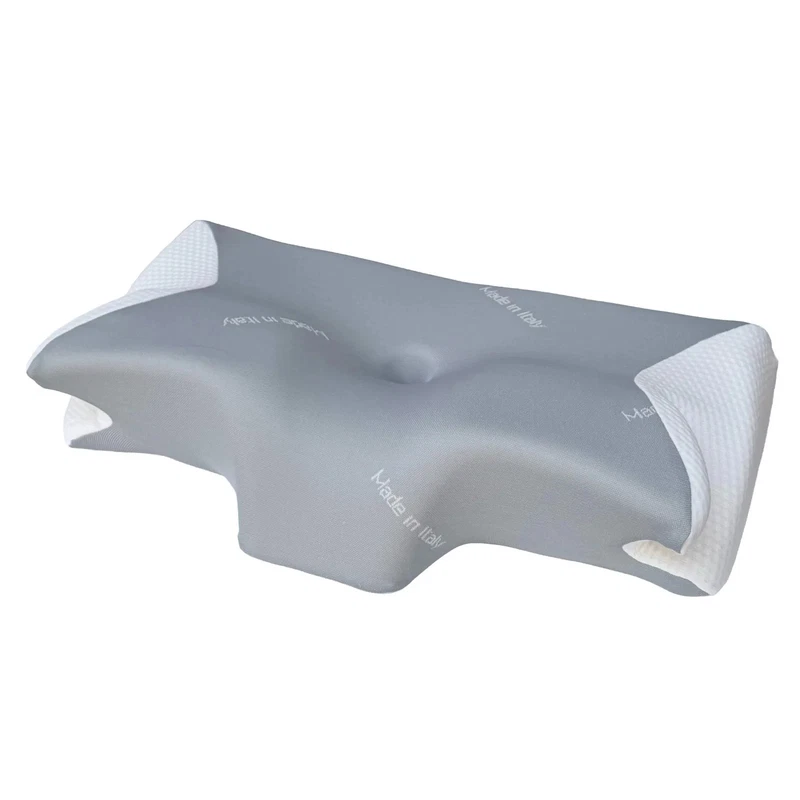 Cuscino Guanciale BUTTERFLY in Memory Foam Anti Russamento per Cervicale NUOVO, fotografia 6 di 11