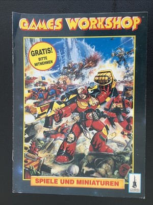 Magazine Warhammer Games Workshop Spiele Und Miniaturen Rarität Deutsch
