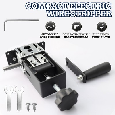 Easy Manual Wire Stripper Machine Drill Compatible Fast Wire Stripping Tool