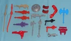 vintage heman HE-MAN MOTU PARTS WEAPONS LOT #227 FREESHIP