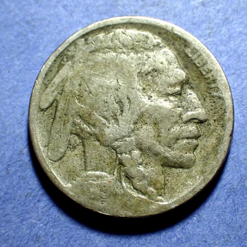 1919-D Buffalo Nickel Good details