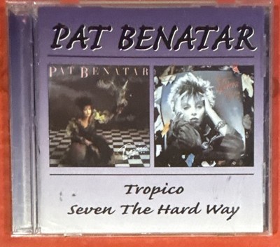PAT BENATAR Tropico/Seven the Hard Way (BGO UK Import CD, 1999) RARE!