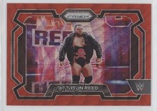 2024 Panini Prizm WWE Ruby Wave Prizm Bronson Reed #66 13wb