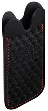 CASE XX Knives 41411 Black Leather Herringbone Slip for Medium Pocket Knife