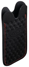 CASE XX Knives 41411 Black Leather Herringbone Slip for Medium Pocket Knife