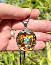 Irish Sea Glass necklace Stainless Steel Totally Unique Jewellery gift wrapped