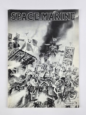 Warhammer Epic Space Marine 1991 Rule Book 2nd edition VG condition