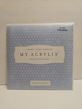 CTMH Close To My Heart My Acrylix D1453 FRIENDSHIP Stamp Set New - Free SHIPPING