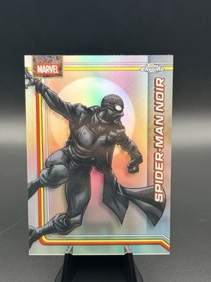 2026 Topps Chrome Marvel #165 Spider-Man Noir Refractor