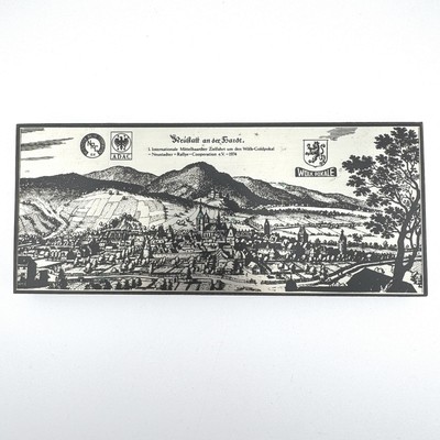 Relief ADAC Neustadt an der Hardt Motorsport Zielfahrt Vintage Sammler #30744