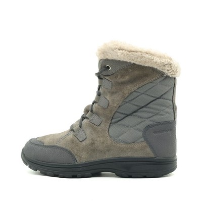 Columbia Damen YY1160-052 Winterstiefel Grau Wildleder Outdoor Stiefel EU 37