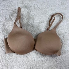 Skims Women's Fits Everybody T-Shirt Bra Tan Nude Underwire Size 32C RN158973