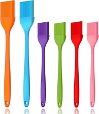6 PCS CUALORK Silicone Basting Brush, Upgrade Pastry Brush,Heat Resistant
