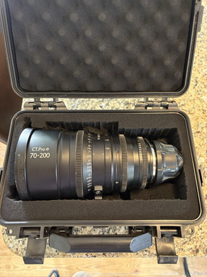 Cinematics CT Pro 70-200mm T3.1 cine zoom lens PL MOUNT 