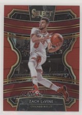 2019-20 Panini Select Concourse Red Prizm 66/199 Zach LaVine #83 2r7
