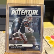 2024 Panini Donruss Optic Hidden Potential Javon Baker Rookie New England