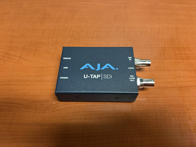 Aja U-Tap SDI USB 3.0 Video Capture Device