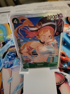 Nami OP14-031 SR Foil The Azure Sea's Seven One Piece Card Game NM