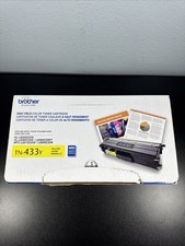 NEW Genuine Brother TN-433Y Yellow Toner Cartridge