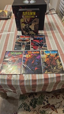 SPAWN # 1,2,3,4,5,AL NM 9.8 CONDITION GUARANTEED