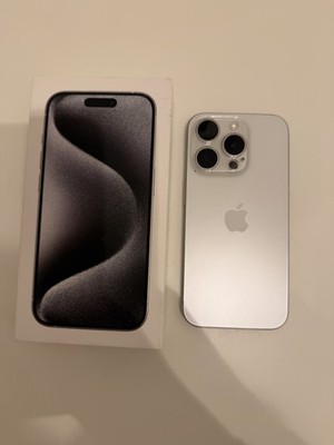 iPhone 15 Pro   White Titanium   128 GB