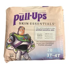 Huggies Pull-Ups Skin Essentials Training Pants Size 3T  4T  Hypoallergenic NEW