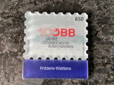 Marke 100 Jahre ÖBB, Fritzens-Wattens, ungestempelt