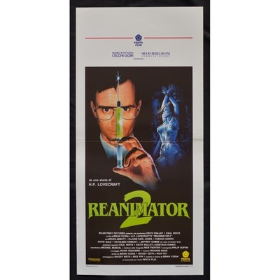 locandina REANIMATOR zombi 1985 Stuart Gordon Jeffrey B25