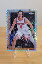 2025-26 Topps Chrome Pacome Dadiet #111 X-Fractor New York Knicks