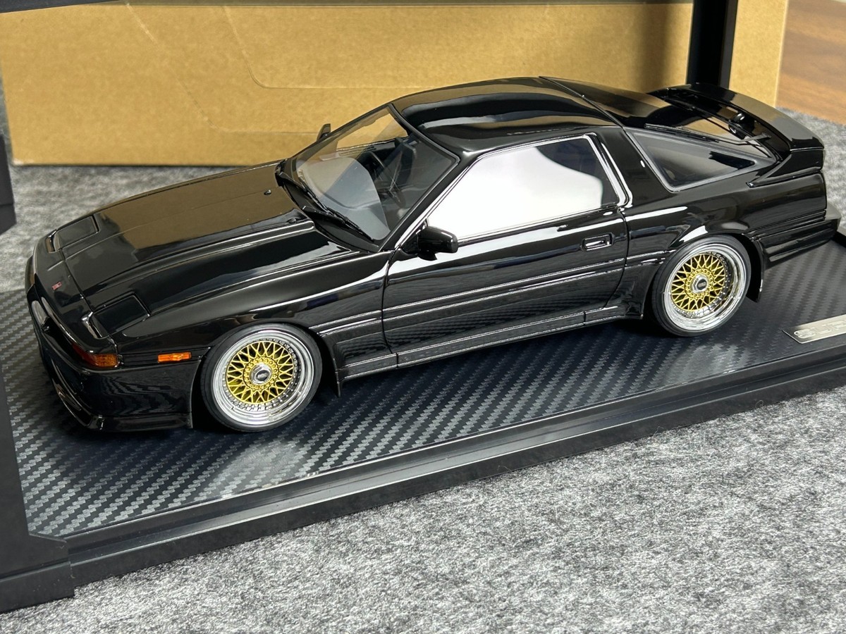 Ignition Model 1/18 Toyota Supra 3.0GT LIMITED (MA70) Black JDM