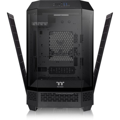 【中古】Thermaltake Tower 300 Black Thermaltake The Tower 300 Micro mATX Tower Chassis CA1Y400S1WN00