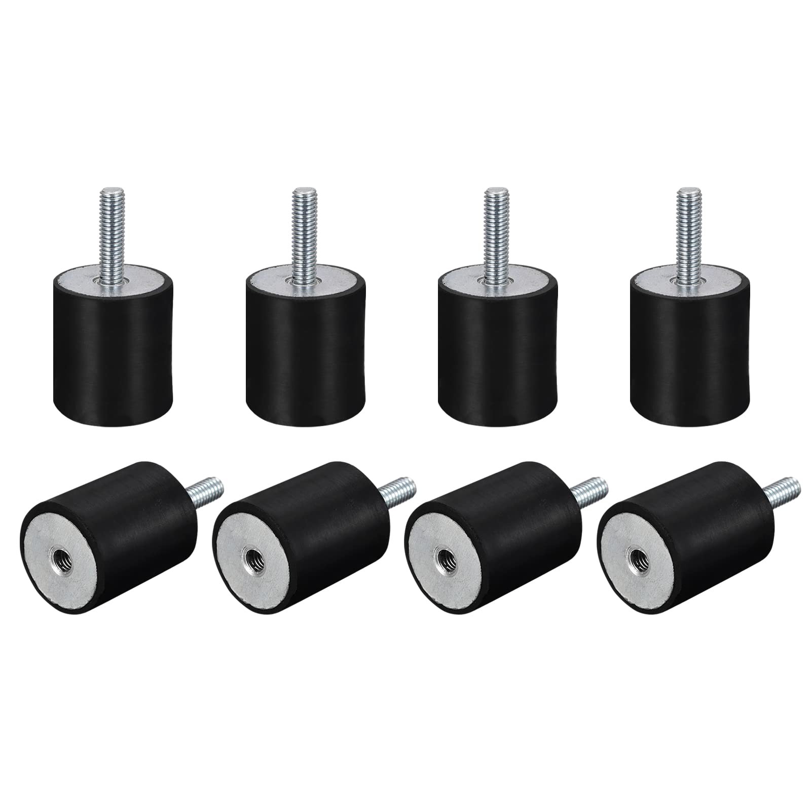 Silent bloc M6 pour stopper les vibrations et bruits de pompe kit caoutchouc 8pcs