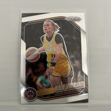 Julie Vanloo 2025 Panini Prizm WNBA Silver Prizm #132 Los Angeles Sparks
