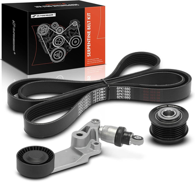 #ad Serpentine Drive Belt Kit w Tensioner Idler for Toyota Corolla Celica 1.8L $122.98