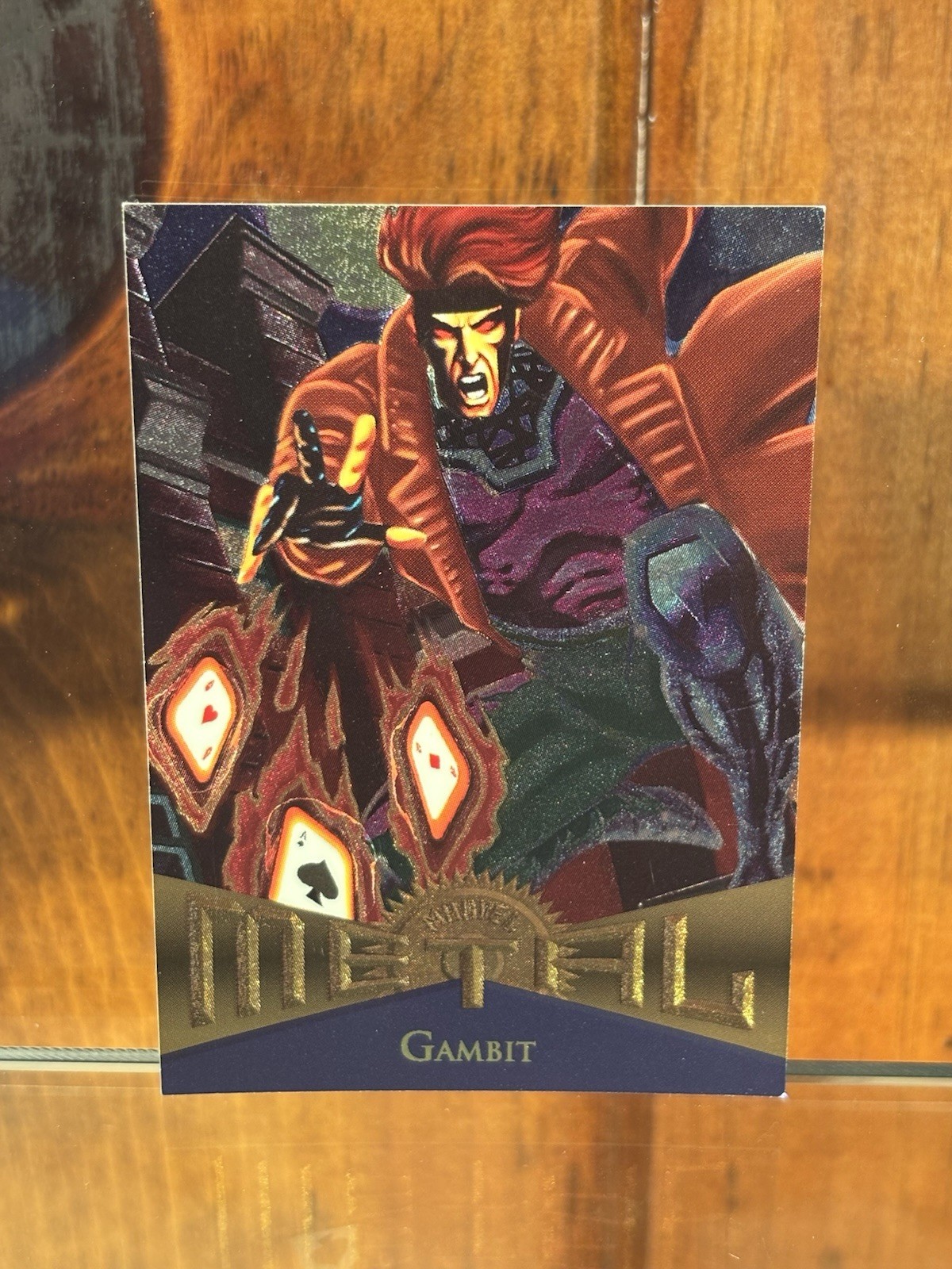 1995 Fleer Marvel Metal Gambit #94