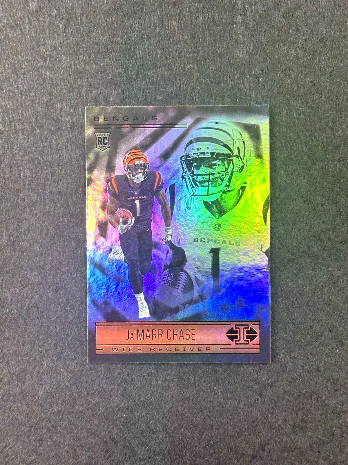 2021 Panini Illusions Ja’Marr Chase Rookie RC #65 Cincinnati Bengals
