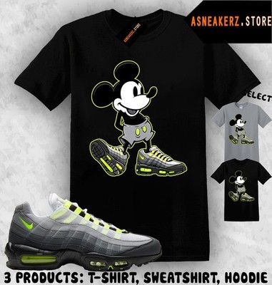 Shirt Match AM 95 Big Bubble Neon 2026 Sneaker Matching Tee Sneakerhead M Mouse