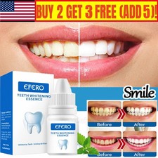 Teeth Whitening Serum Gel Oral Hygiene Dental Care Remove Plaque Clean Kit New
