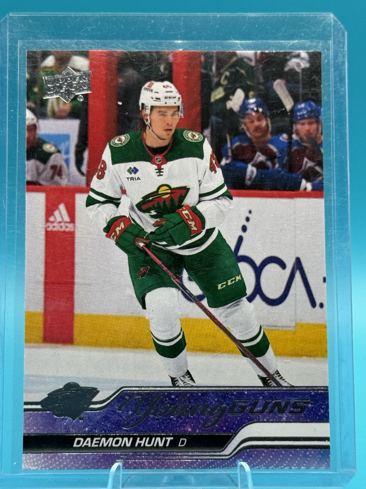 2023-24 Upper Deck Series 2 - Young Guns Daemon Hunt #494 (RC)