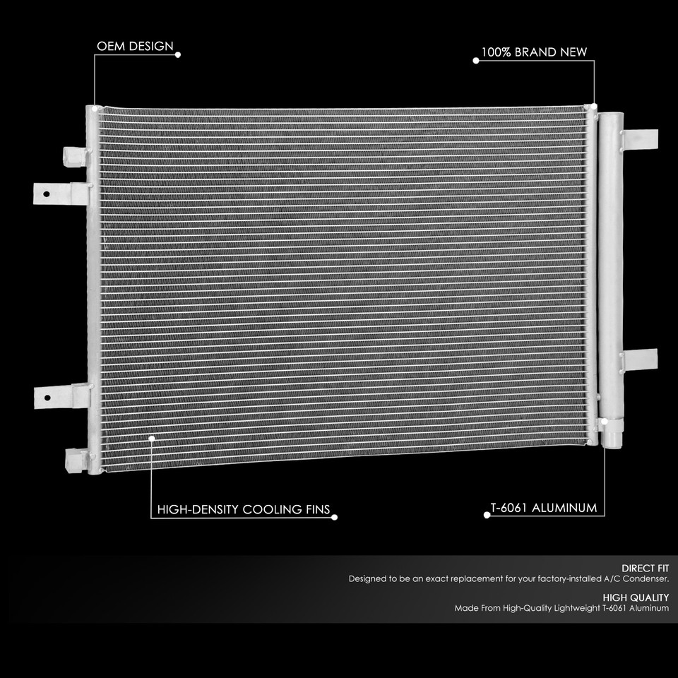 For 17-22 Ford F250 F350 F450 Super Duty OE Style Aluminum AC A/C ...