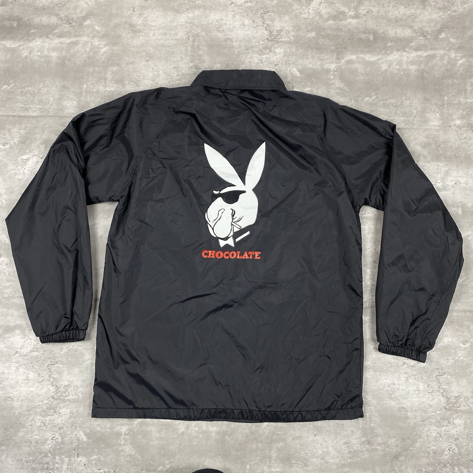 Windbreaker Jacket M Y2k Camel Bunny Parody Skate